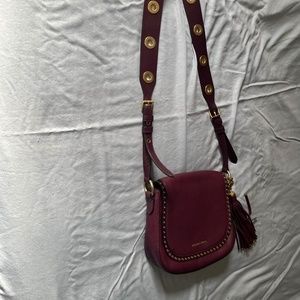 Leather crossbody